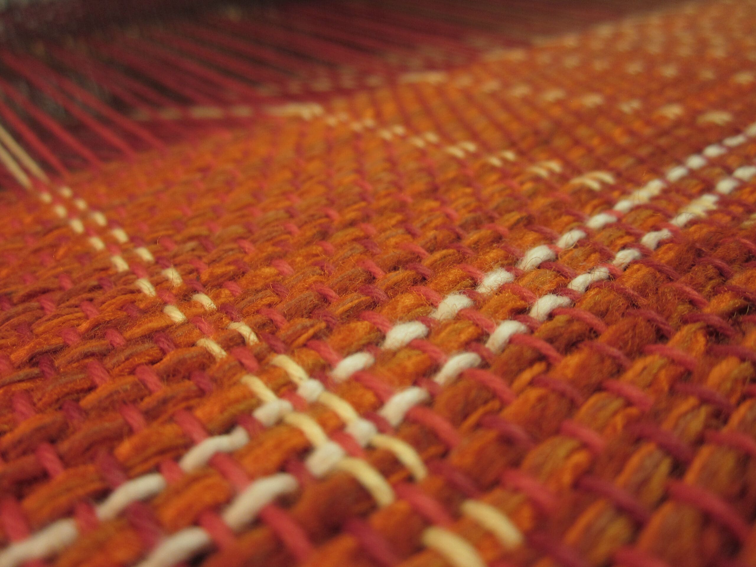 A little accent yarn to add interest!